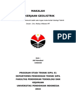 Makalah Geolistrik