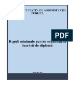 Organizarea lucrării de diplomă (1)