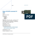 Eaton SVX/SPX Extended I/O Card