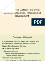 Customer Aquasition Retention & Development PDF