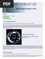 XML Gauge Design For FS