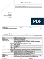 WINDROSE AIRLINES Aircraft/Component Staff Maintenance Experience Log Book