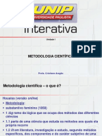 Metodologia Científica