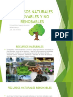 Recursos Naturales Renovables y No Renobables