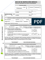 Formulario REINSPECCION MEDICA PDF