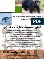 Anotaciones Históricas Sobre La Mastozoología PDF