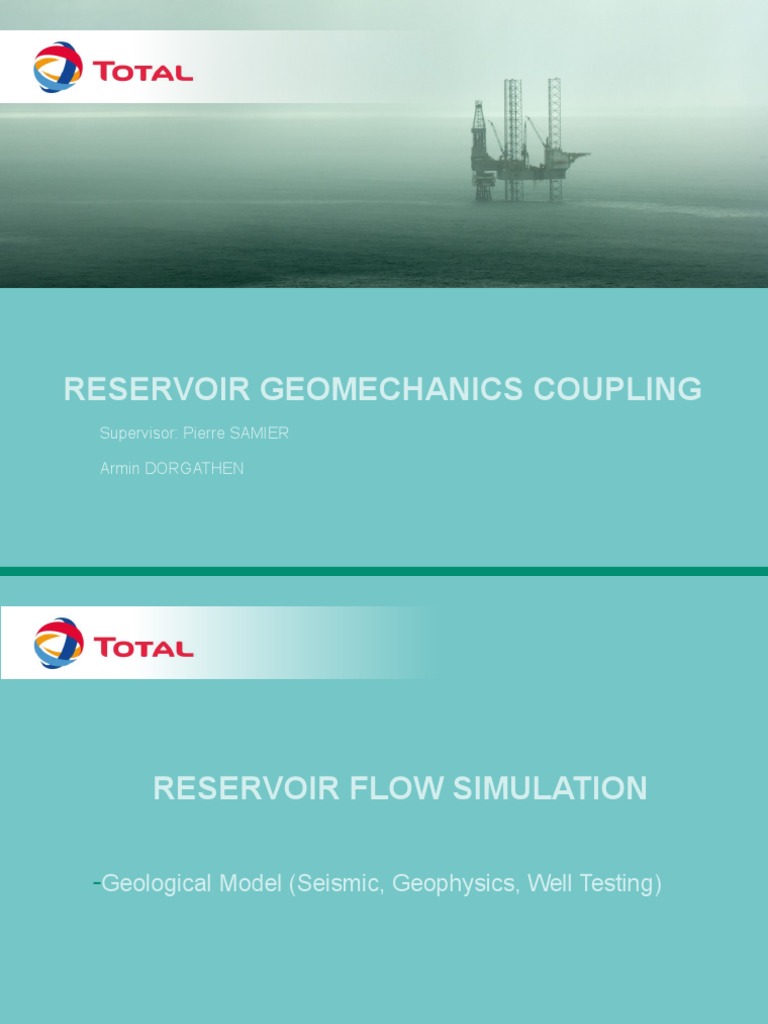 Reservoir Geomechanics and Flow Coupling | PDF | Petroleum Reservoir ...