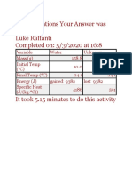 Calorimetry PDF