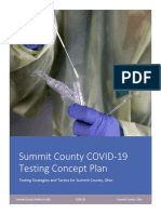 Summit County Public Health coronavirus testing plan