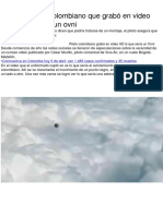 Piloto Colombiano y Ovni PDF