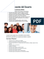Caracterización Del Usuario PDF