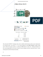 Pololu G2 High-Power Motor Driver 24v13