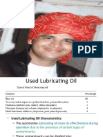 Introduction of Used Oil Re-Refining