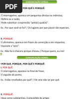 Aula 08 - Porquês e Crase
