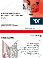 Evaluación Sumativa