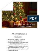 Patogenitate Bacteriana PDF