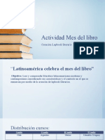 Actividad Mes Del Libro