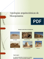 Tipologías Arquitectónicas de Mesopotamia