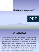 ADMII Nota Tcnica Creatividad PDF