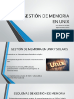 Gestión de Memoria en Unix