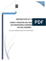 Instructivo N°17 - Maestro Del Padrón de Profesor Coordinador PDF