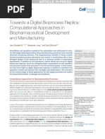Towards A Digital Bioprocess Replica Computational Approac Trends In B Machine Learning Computational Fluid Dynamics