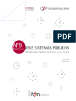 Altos Directivos Públicos - Qué Hacen Con Su Tiempo Centro de Sistemas Públicos Universidad de Chile