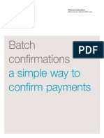 Batch Confirmations: A Simple Way To Confirm Payments