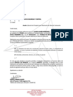 Carta ALONSO GUARIN PDF
