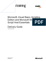Visual Basic Scripting Edition & Windows Script Host Essentials PDF
