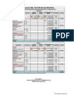 Calculo Del Factor de Salario Real: Proceso de Selección Licitacion Publica Nro. Lp-Amlv-001-2017 Ayudante