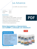 Nutricion (Adulta e Infantil) - Dietas Estandar Orales - Con Fibra - ENSURE PLUS ADVANCE