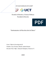 Instrumentos de Recolección de Datos PDF