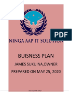 BUISNESS PLAN - Docx COVER PAGE