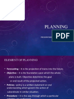 Planning: Presentation by Obiora Angela