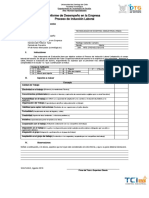 Informe Desempeño en La Empresa Modelo