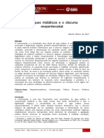 Palanques Midiáticos e o Discurso Neopentecostal