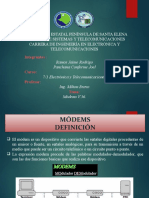 Comunicaciones Digitales - Modems V-36 Grupo 4