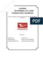 Laporan Ojt Daihatsu