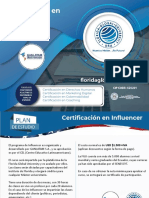 Influencer - Certificación Ganlatam