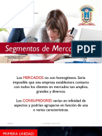 Sesión 05, Segmentación de Mercado