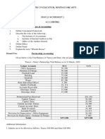 Ministry of Education, Heritage and Arts: Strand One Nature of Accounting