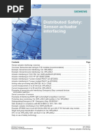 Distributed Safety: Sensor-Actuator Interfacing: SITRAIN Training For