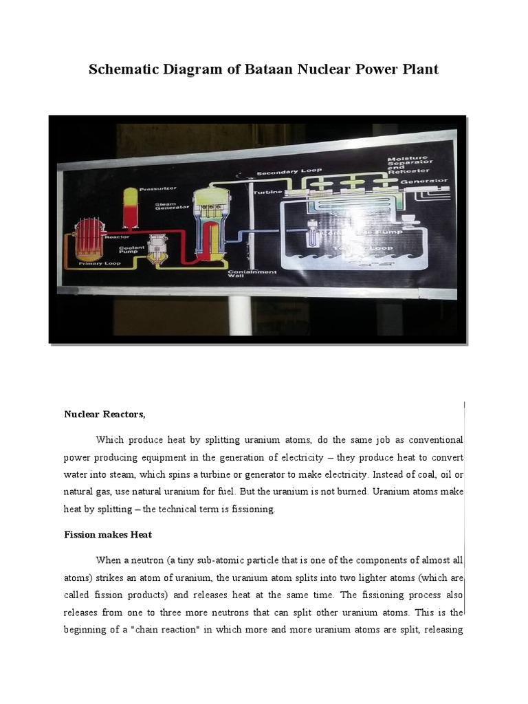 Bataan Nuclear Power Plant Overview | PDF | Nuclear Reactor | Nuclear ...