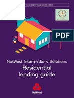 Residential Lending Guide: Natwest Intermediary Solutions