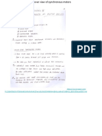 Over View of Synchronous Motors - ELECTRICAL DRIVES PDF