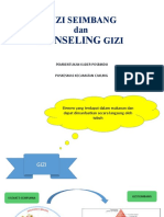 Konseling Gizi Posbindu