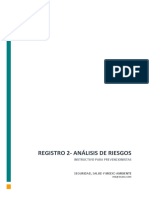 Análisis de Riesgos (Instructivo Prevencionistas)