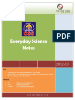 CSS - Everyday Science Notes by (NOA) PDF