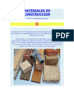 Materiales de Construcción